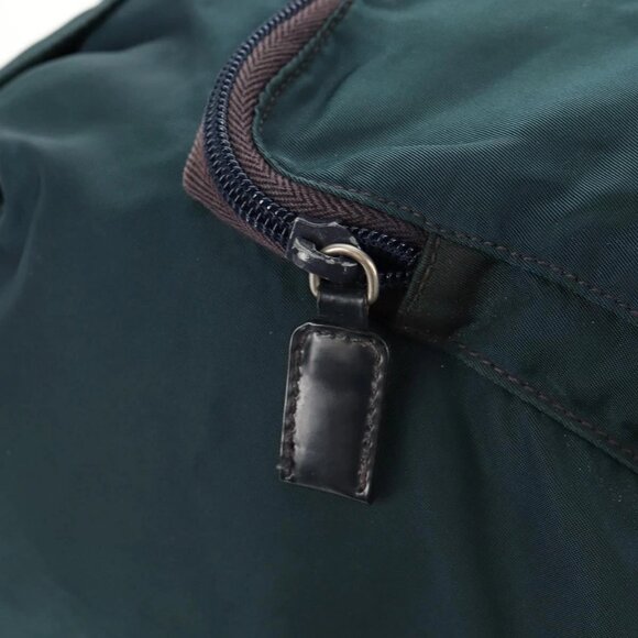 PRADA Backpack Nylon Blue Silver Auth 157773 main image 4
